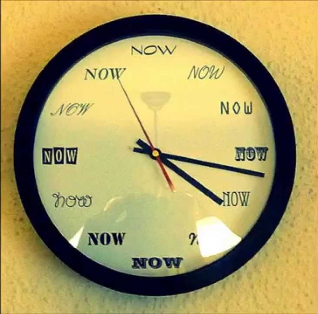 now clock